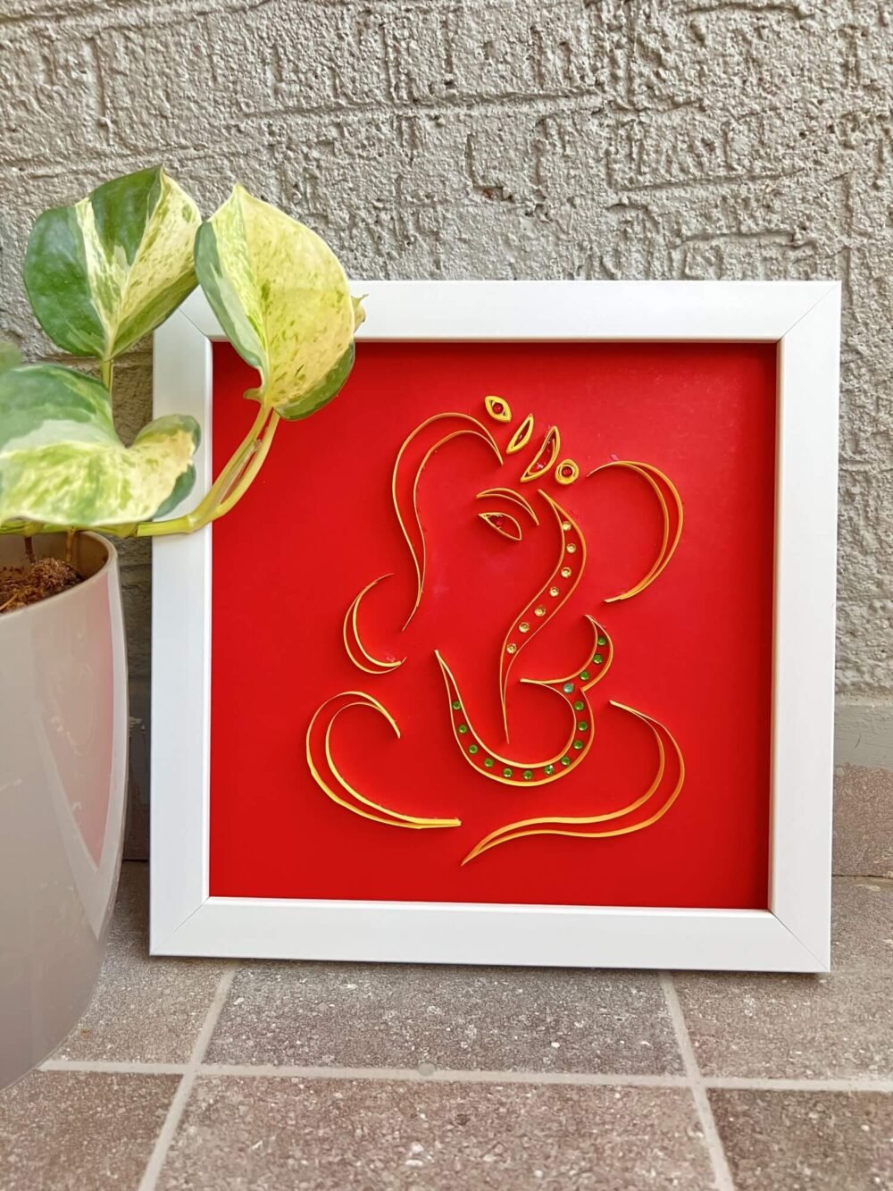 Divine Elegance Mastering Ganpati Paper Quilling in 3D